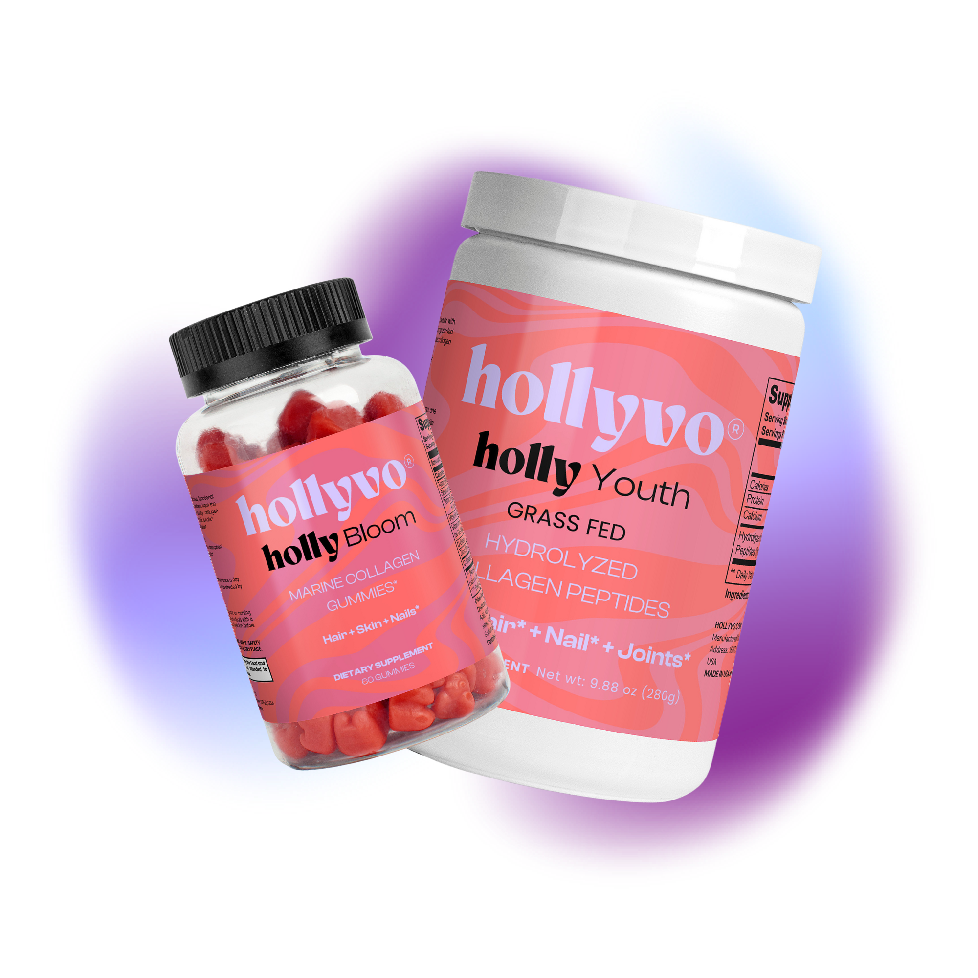 holly glow up stack