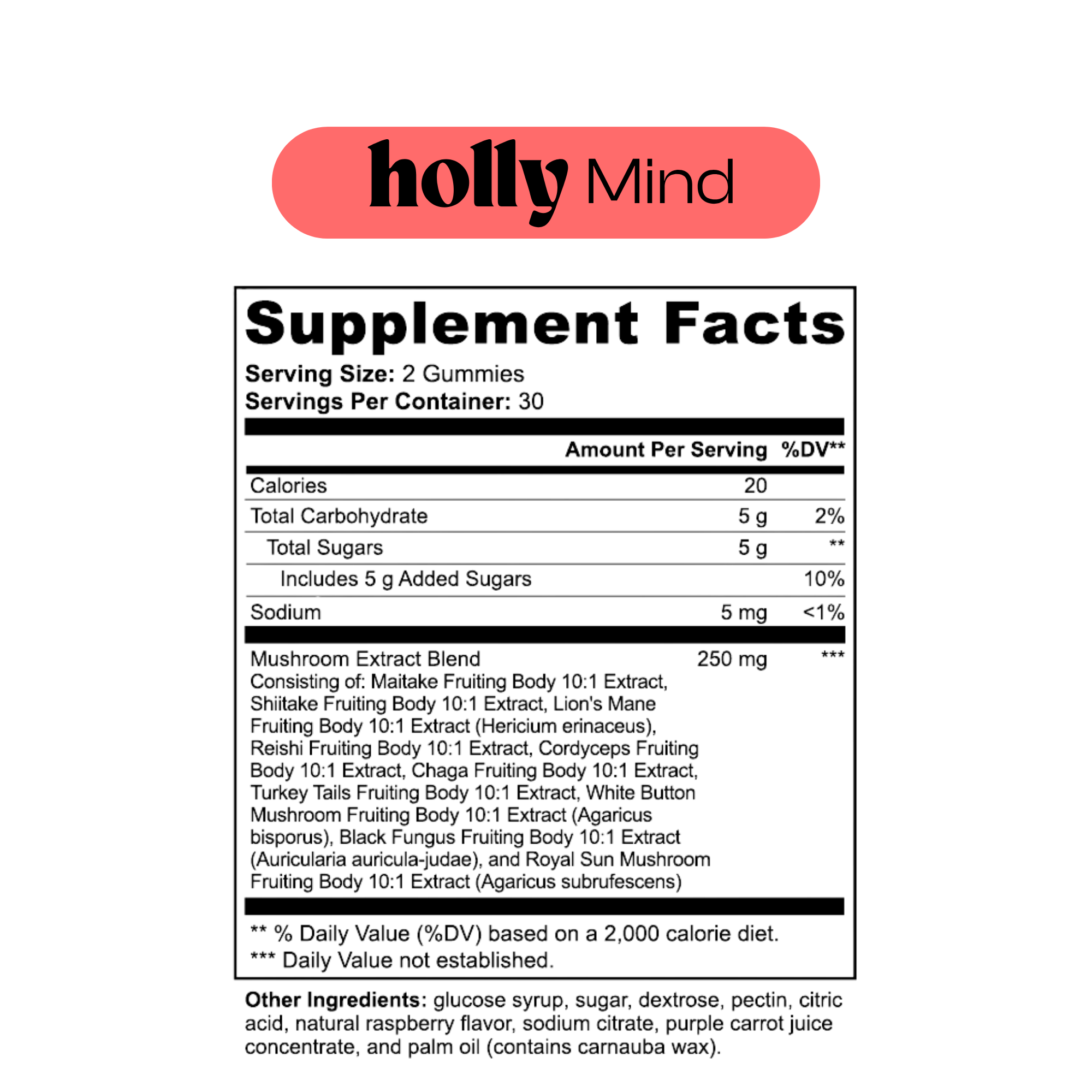 holly mind neuro gummies