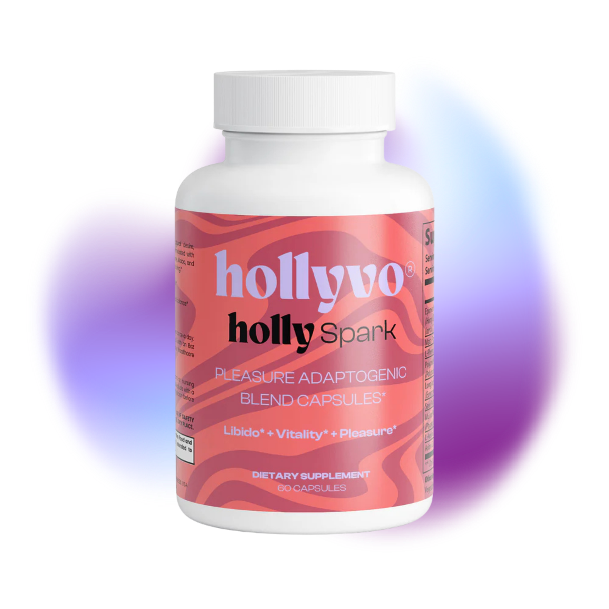 holly spark women pleasure adaptogenic blend capsules