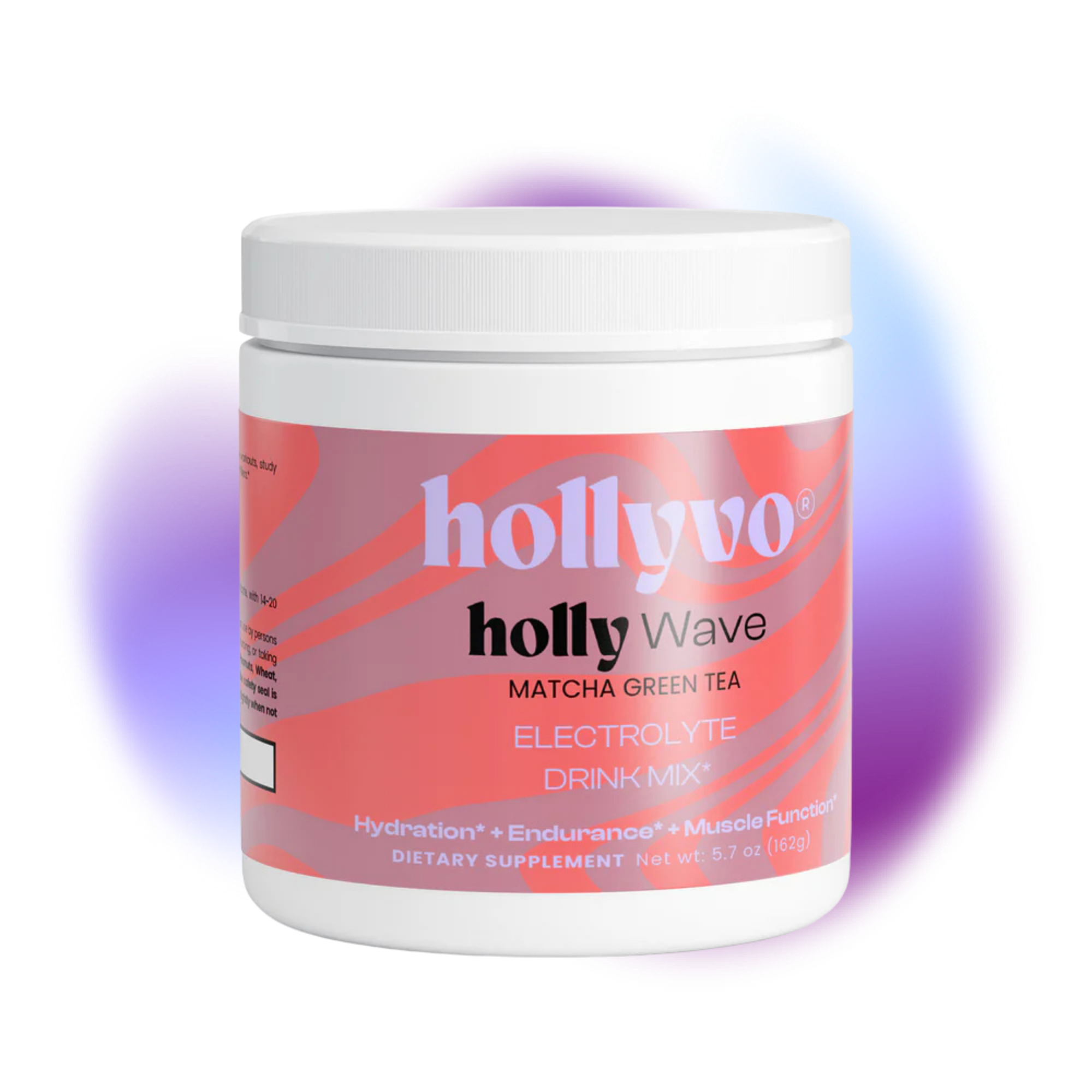 holly wave hydration powder matcha green tea