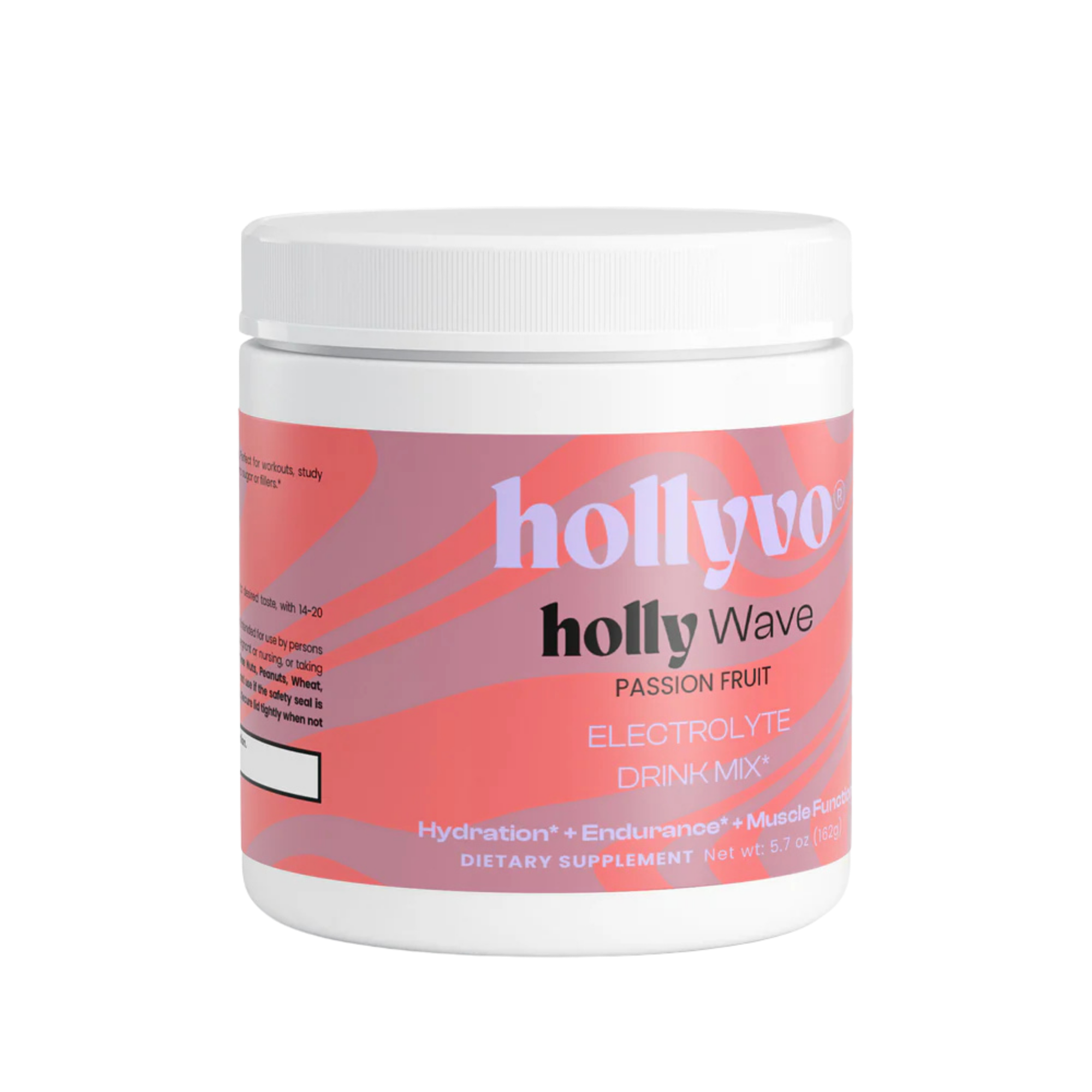 holly wave hydration powder passion fruit