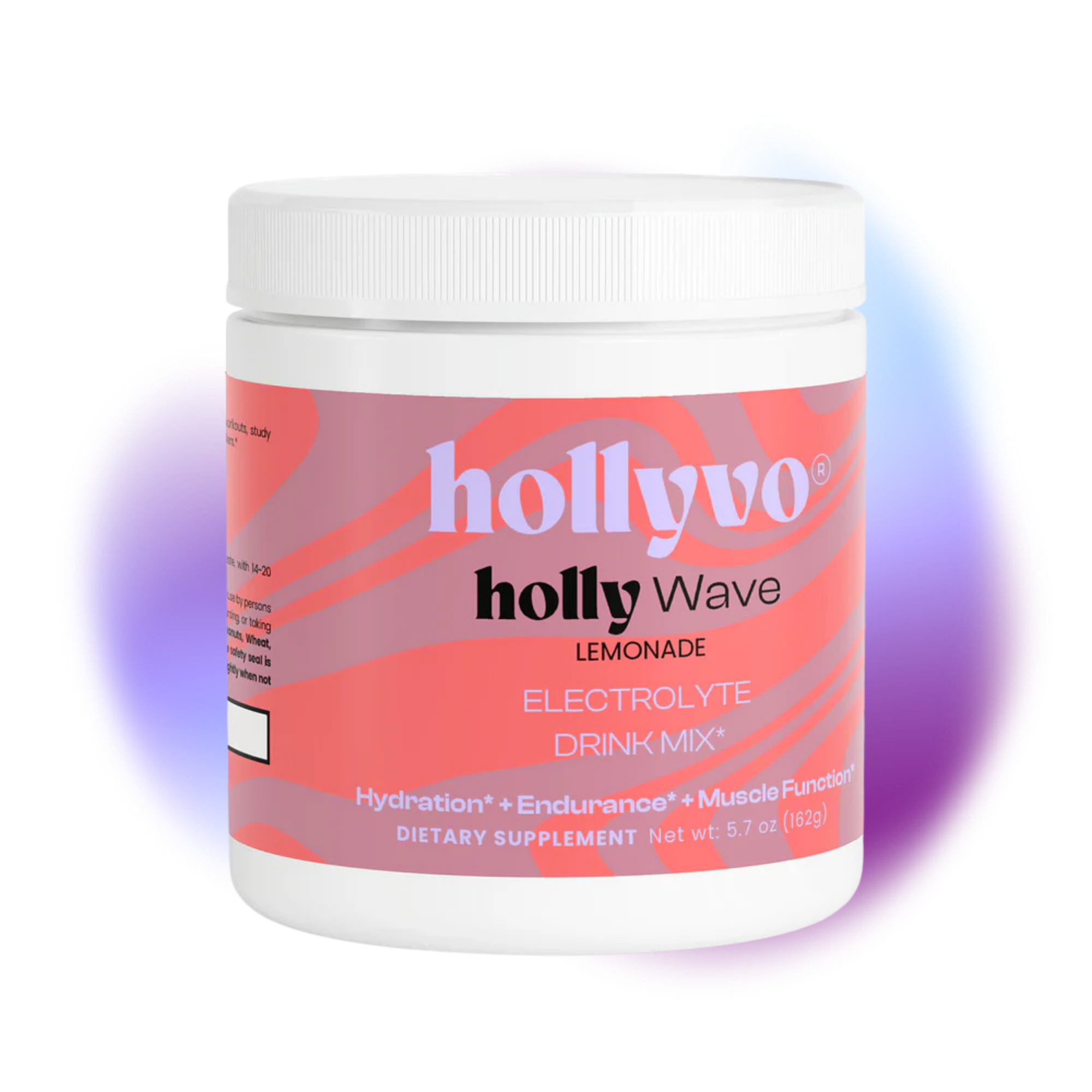 holly wave hydration powder lemonade