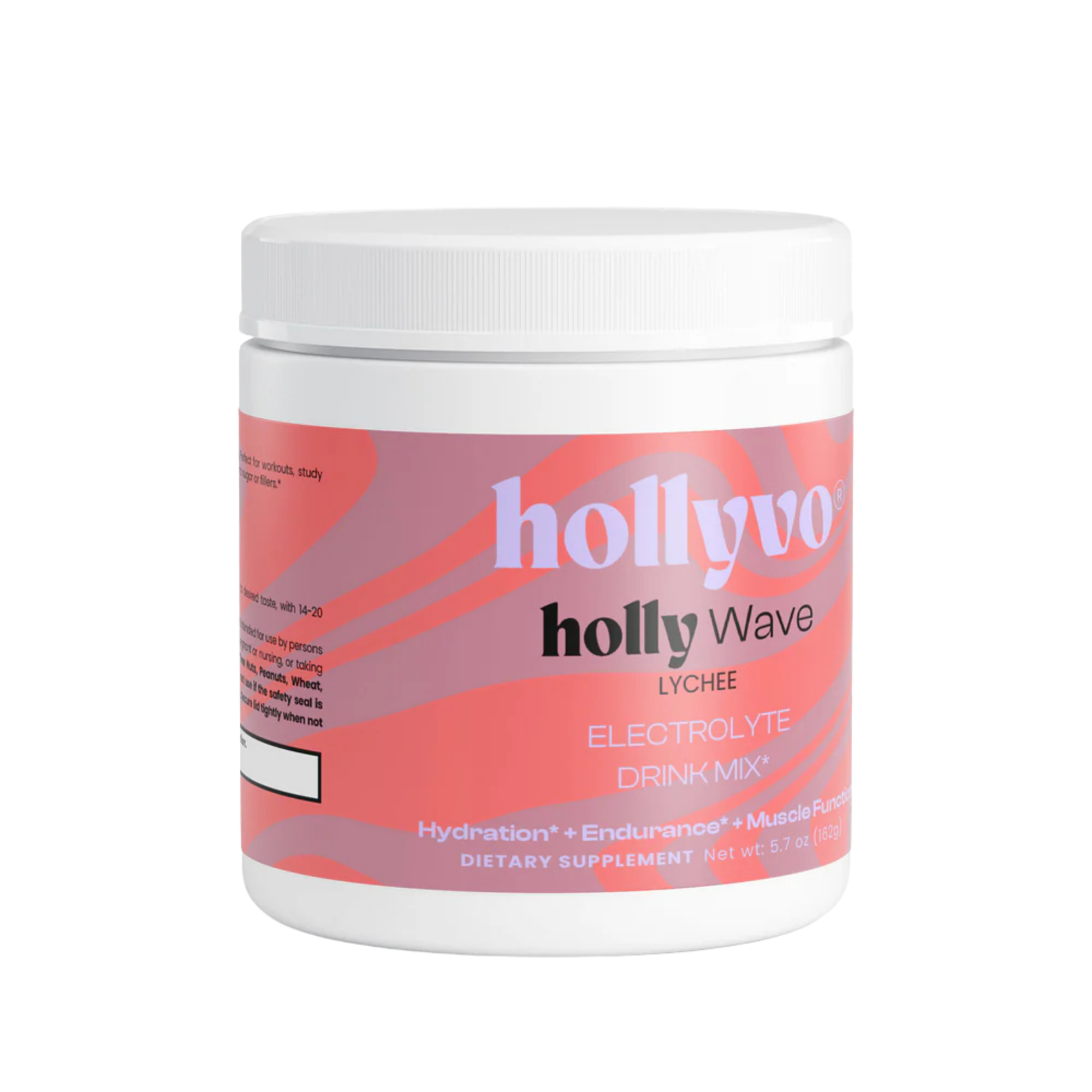 holly wave hydration powder lychee
