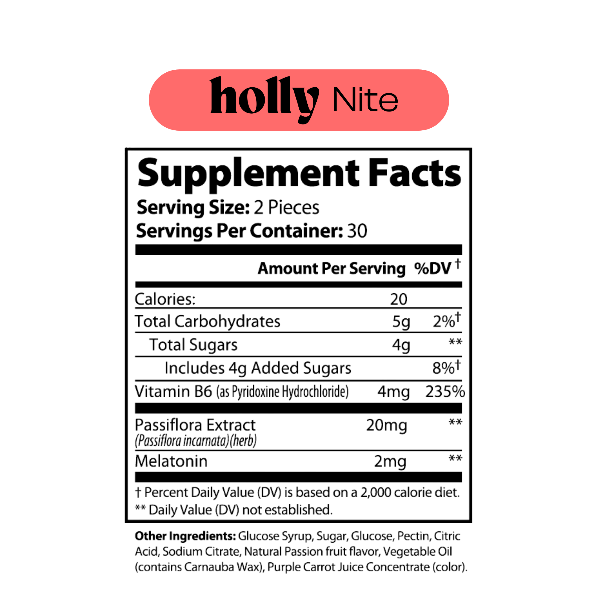 holly day'n'nite gummy stack