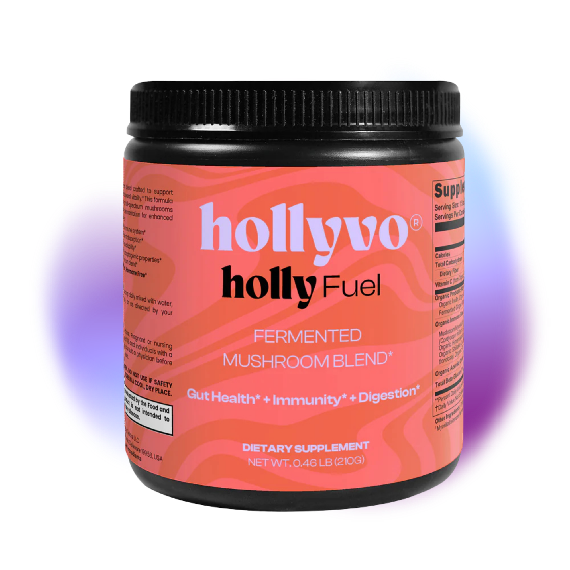 holly fuel gut health fermented mushroom blend