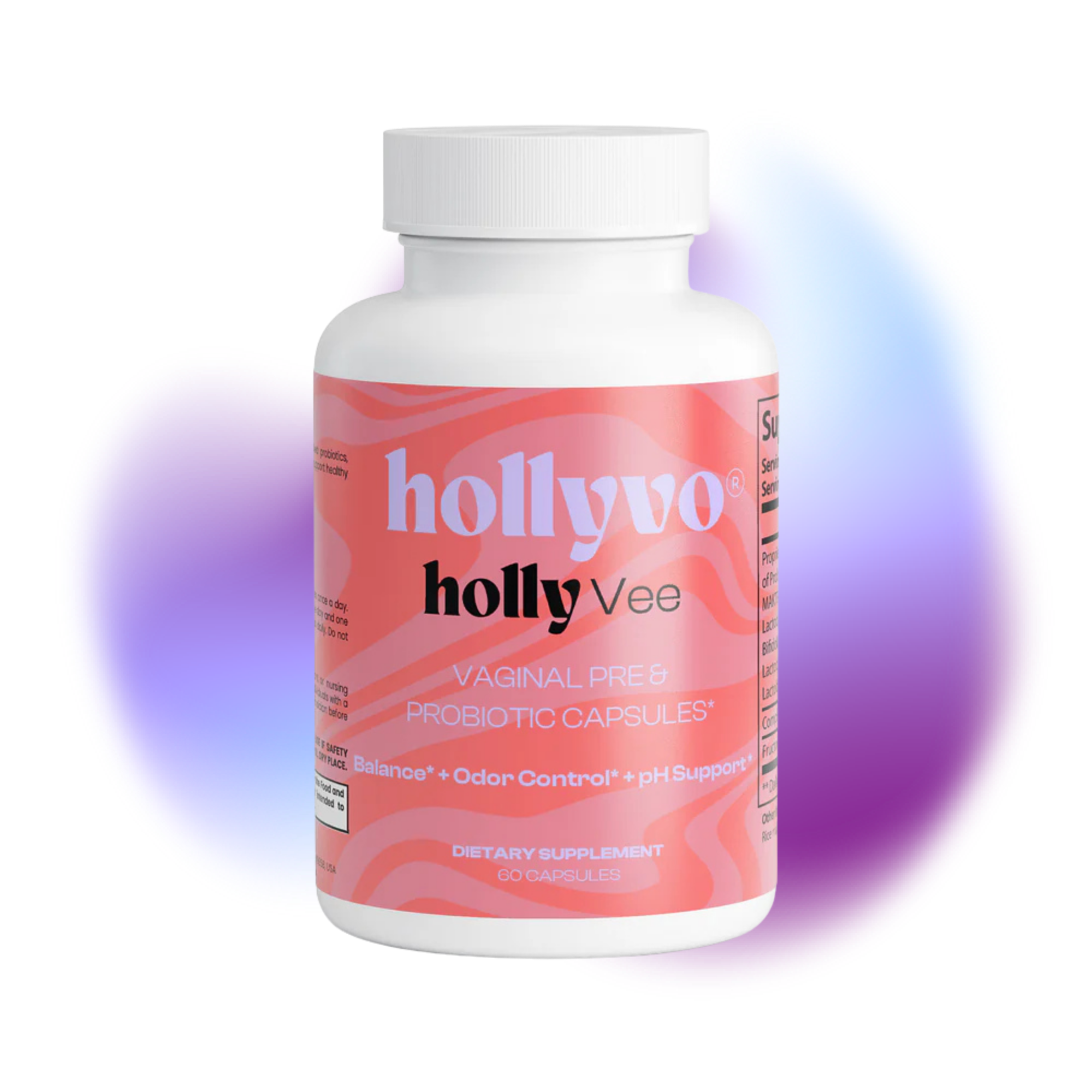 holly vee vaginal pre & probiotic capsules